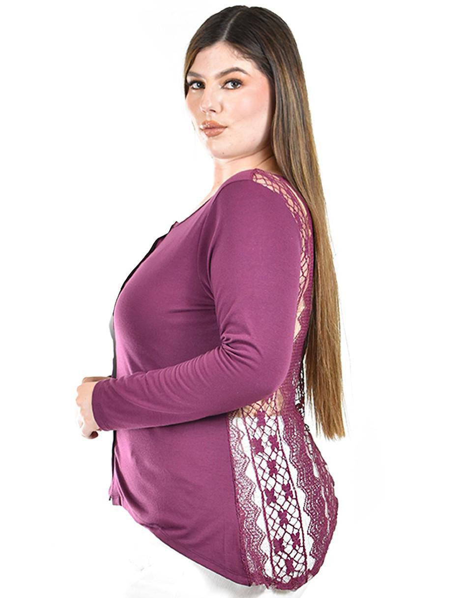 Blusa manga larga para mujer 2