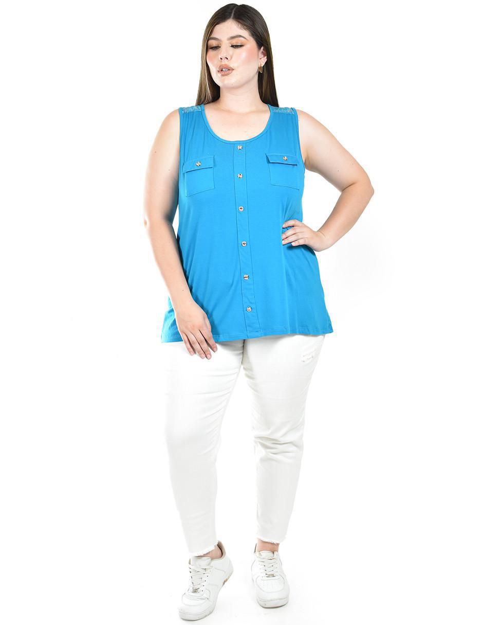 Blusa de tirantes para mujer 4