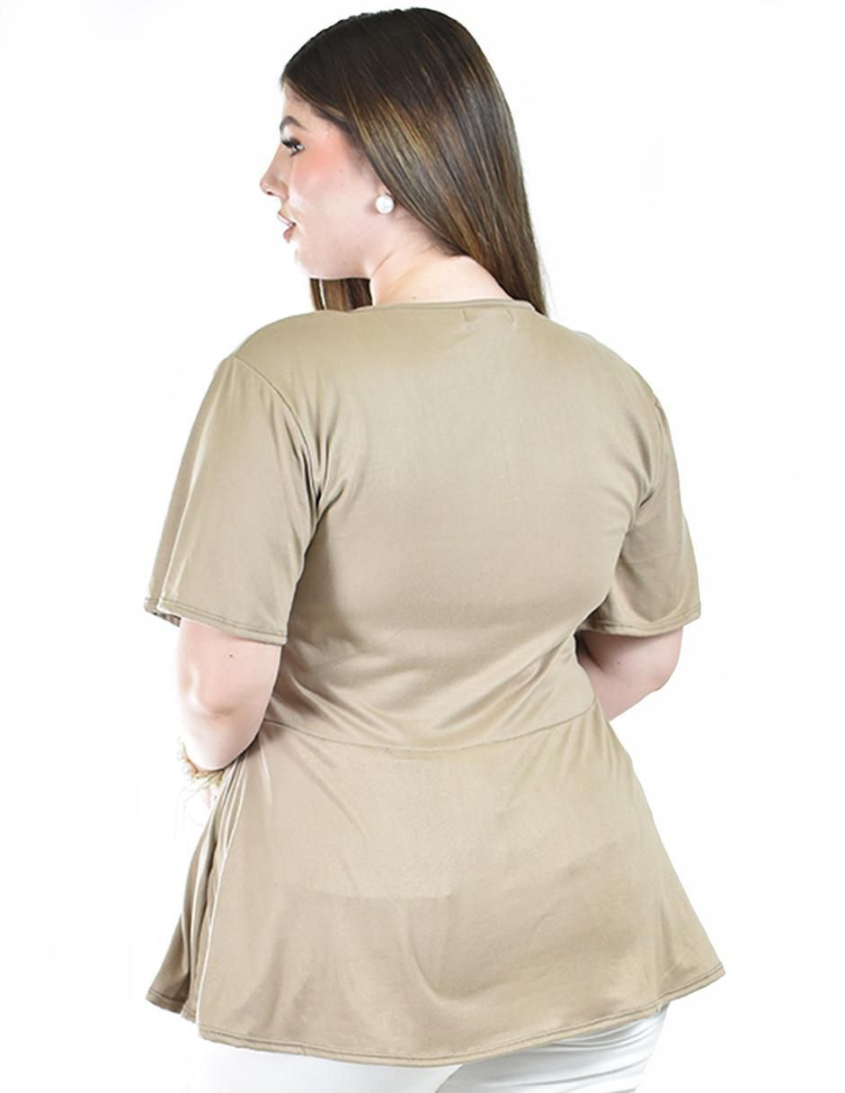 Blusa manga corta para mujer 3