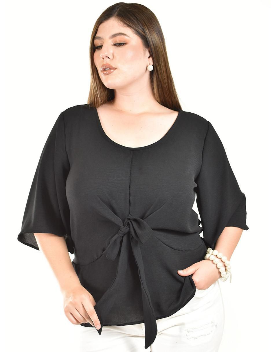 Blusa manga corta para mujer