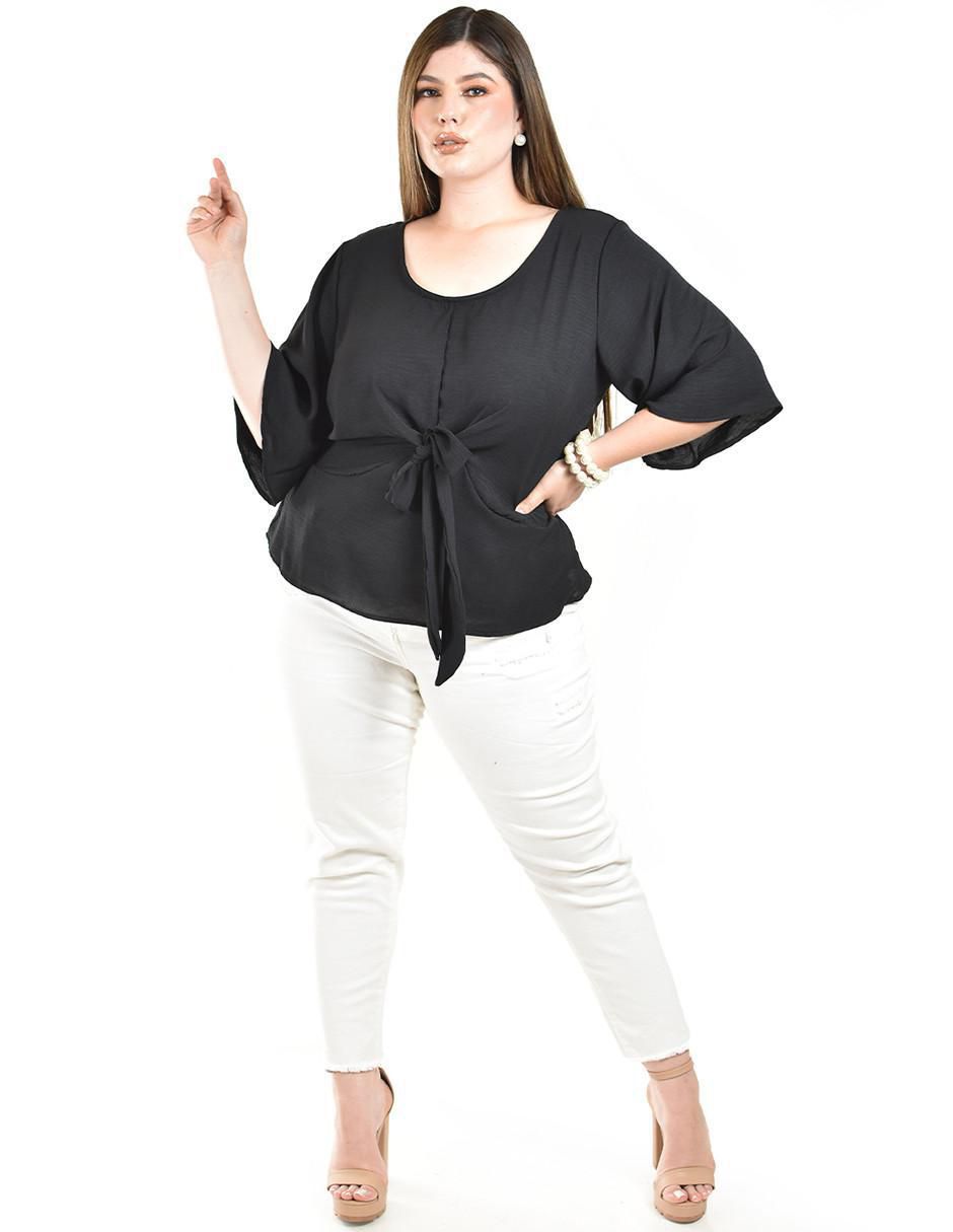 Blusa manga corta para mujer 4