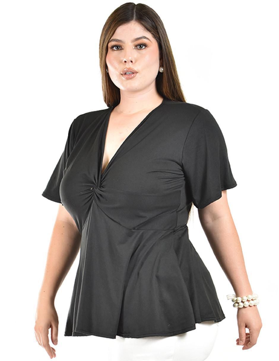 Blusa manga corta para mujer 2