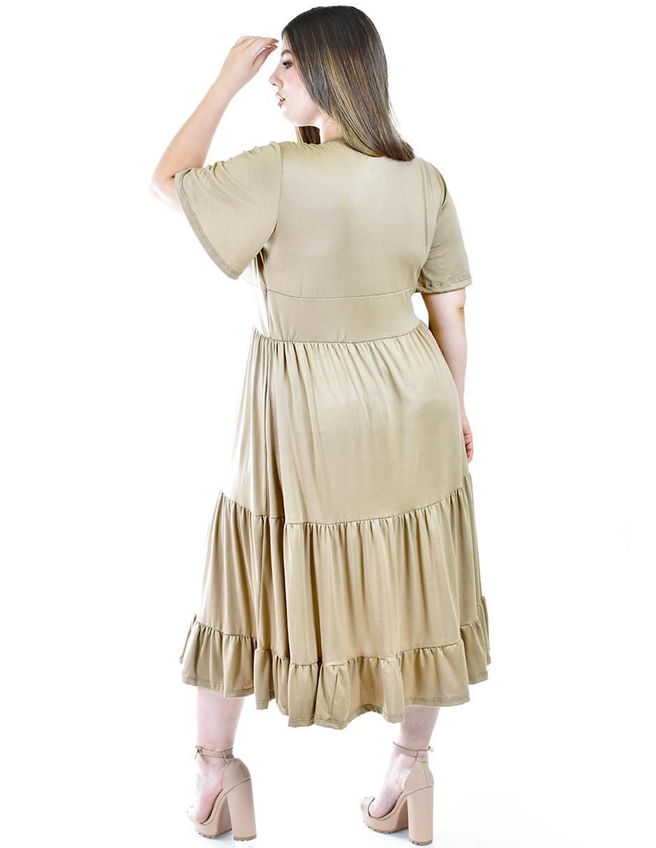Vestido midi casual para mujer 3