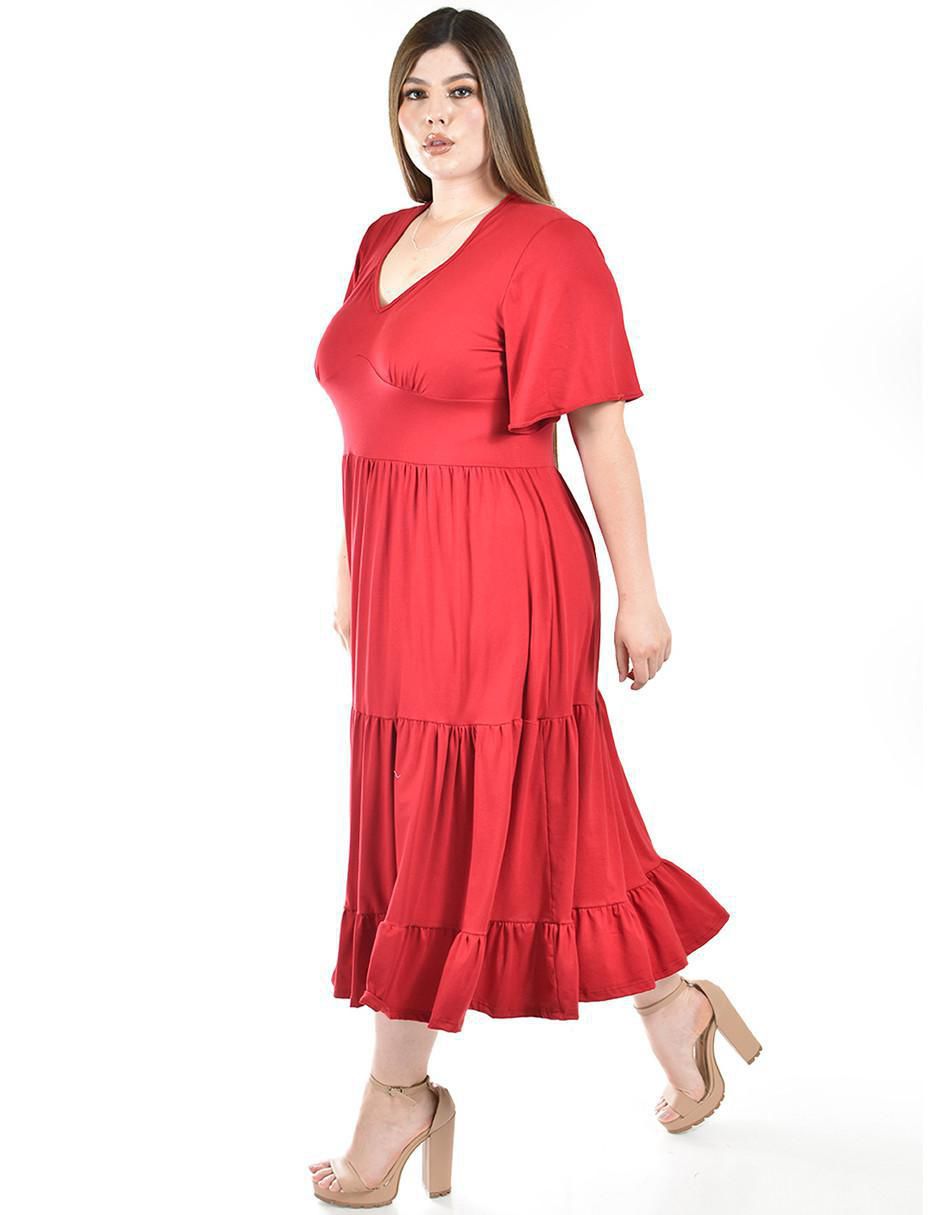 Vestido midi casual para mujer 2