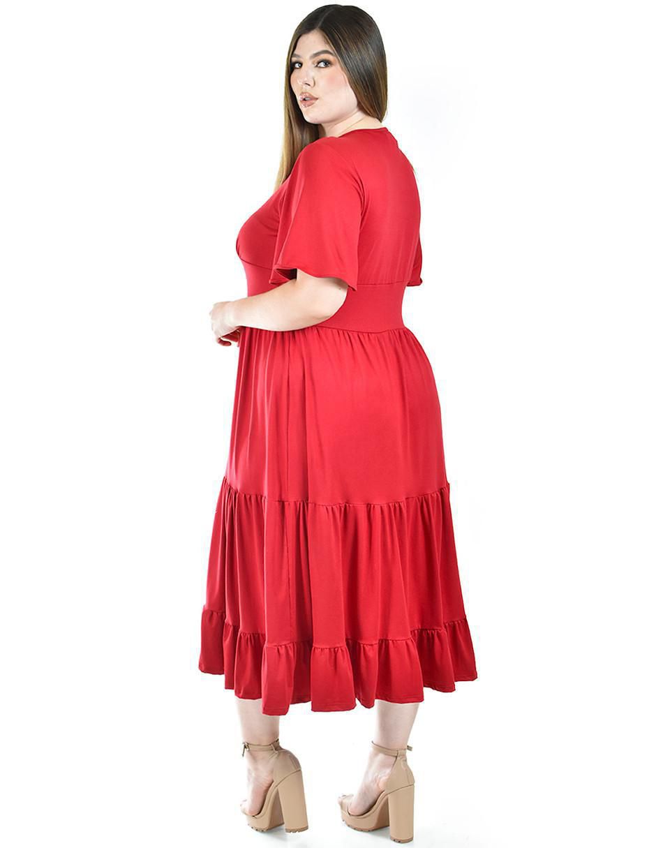 Vestido midi casual para mujer 3