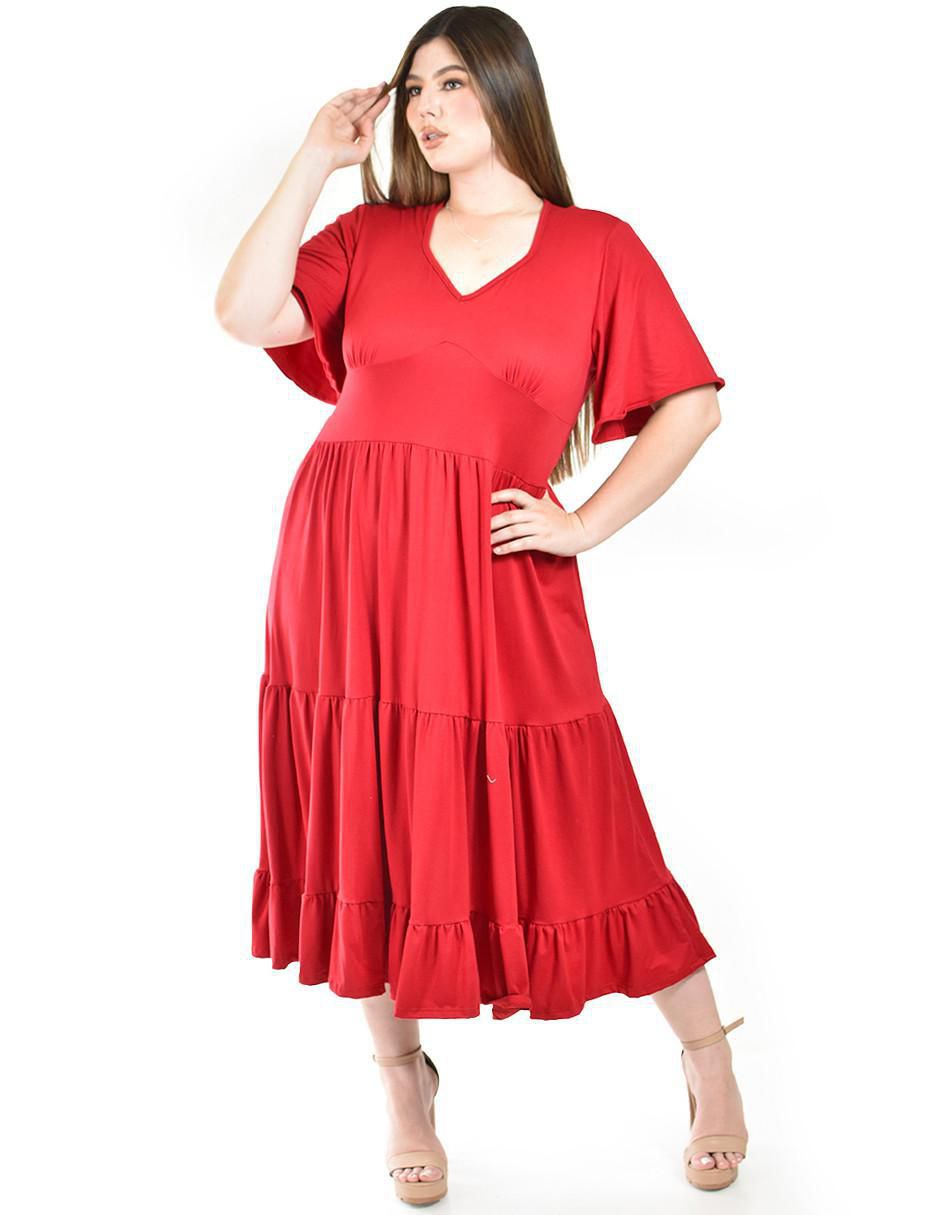 Vestido midi casual para mujer 5