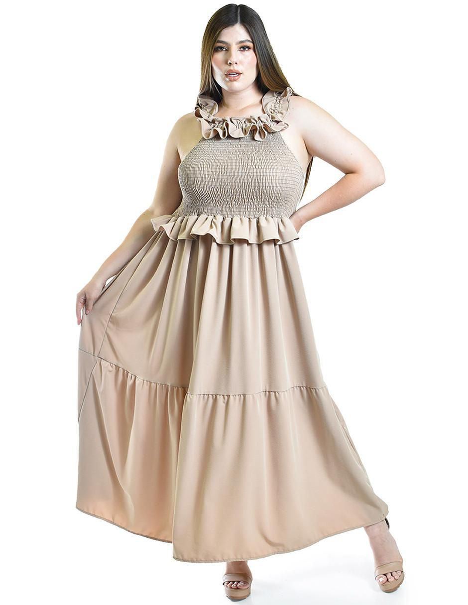 Vestido largo casual para mujer 5