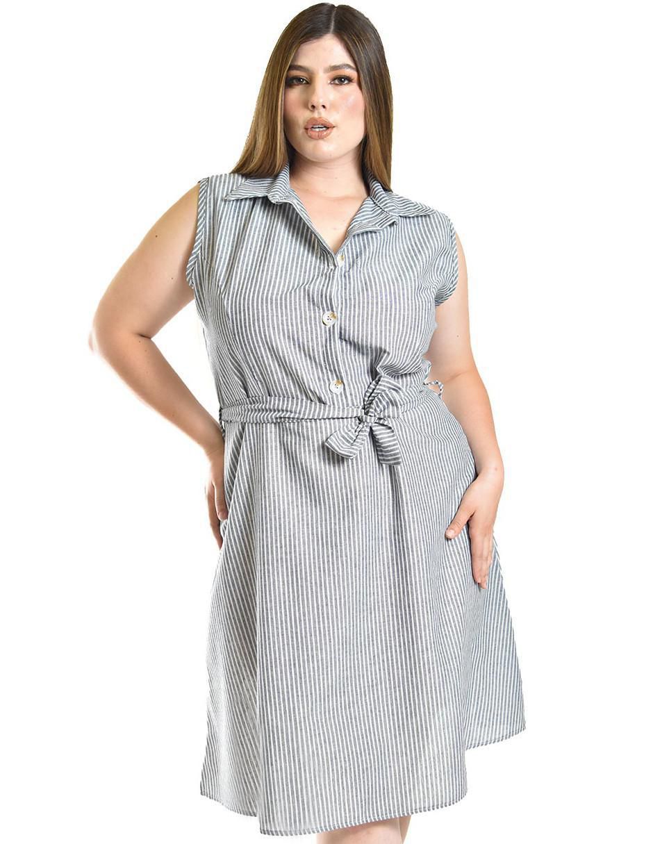 Vestido a la rodilla casual para mujer Vestido a la rodilla casual para mujer