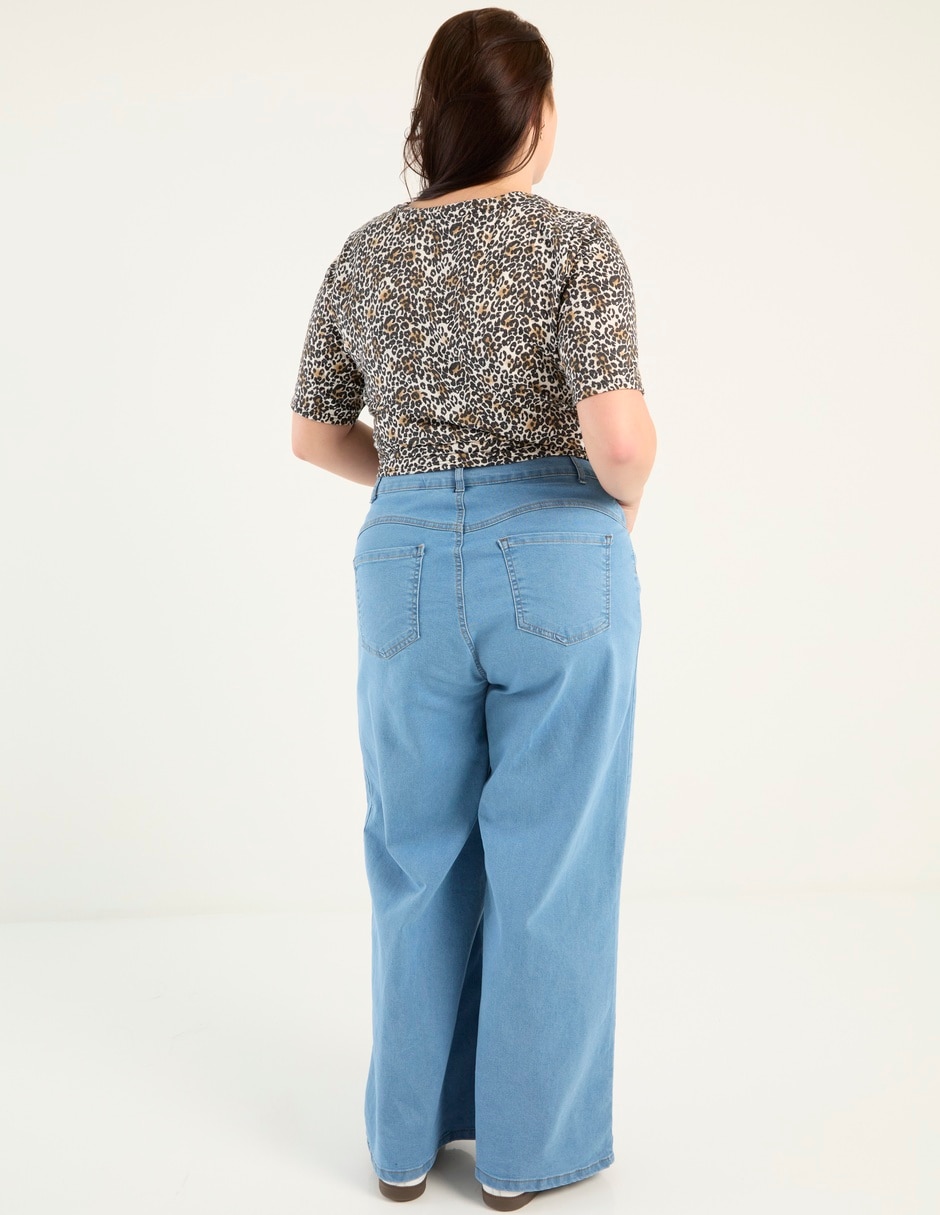 Jeans wide leg para mujer 2