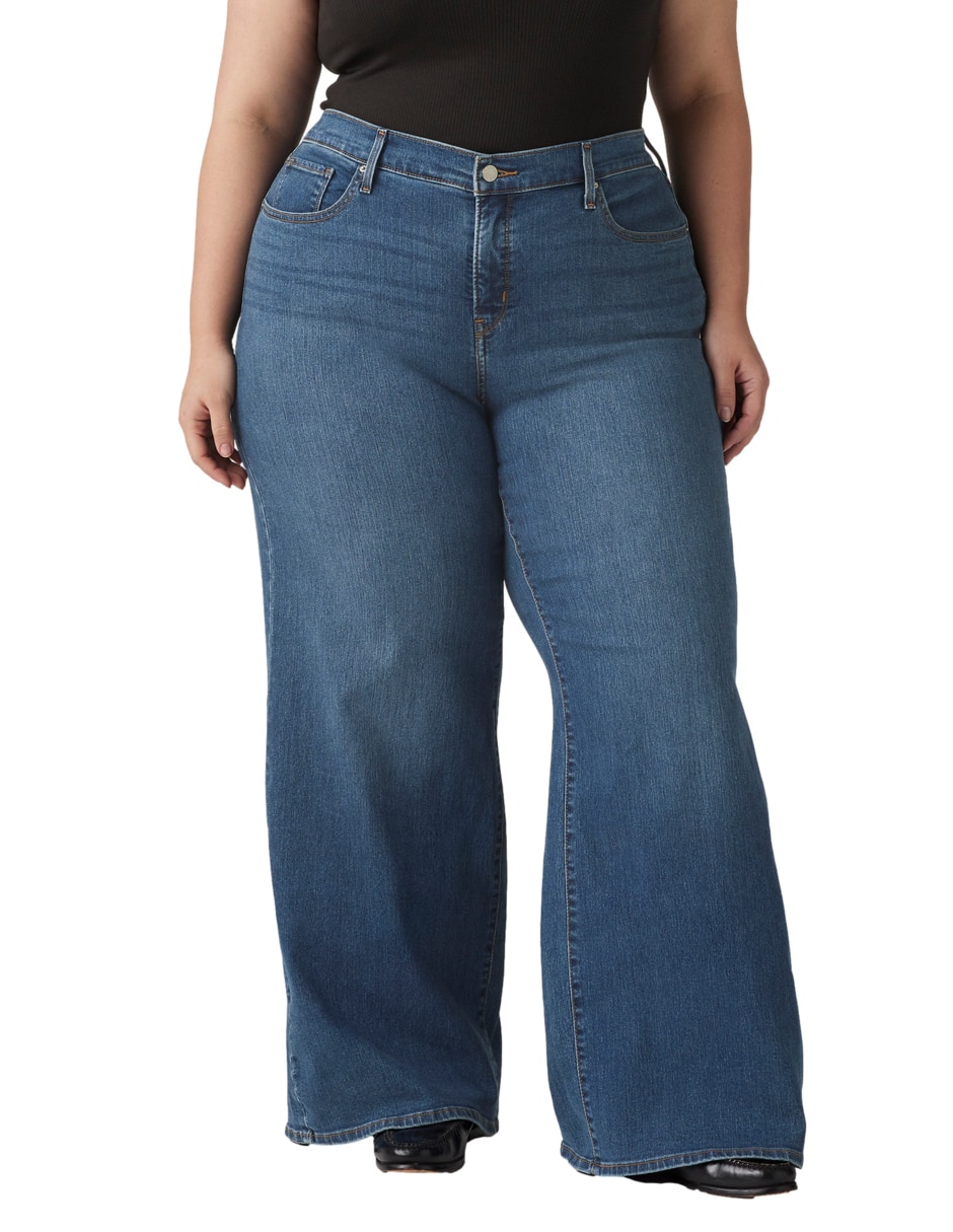 Jeans wide leg 318 para mujer 2