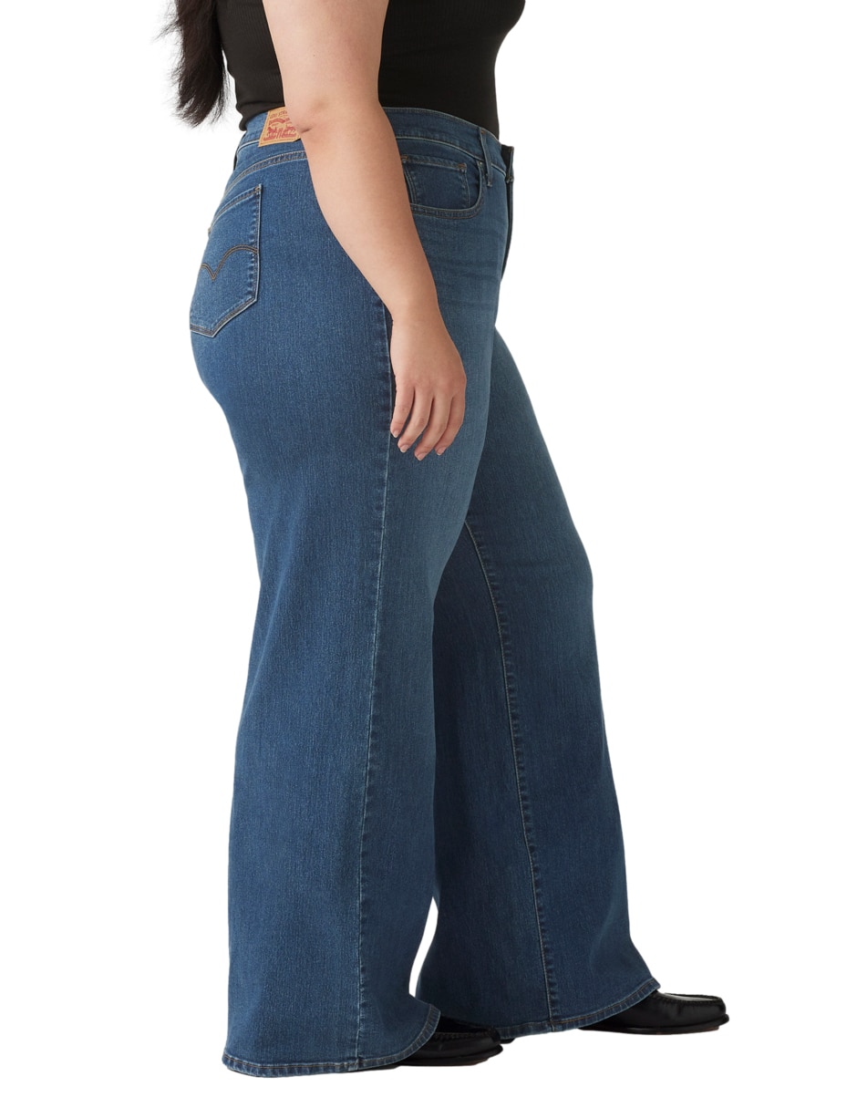 Jeans wide leg 318 para mujer 3