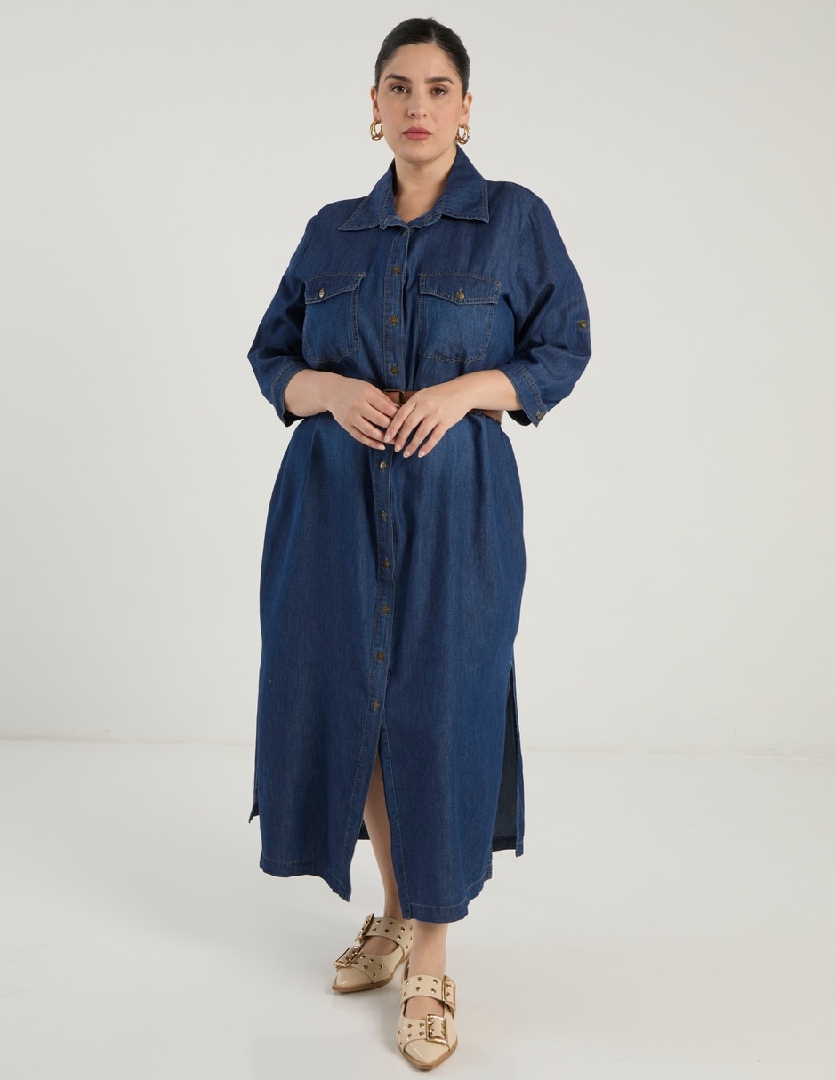 Vestido largo casual para mujer 3