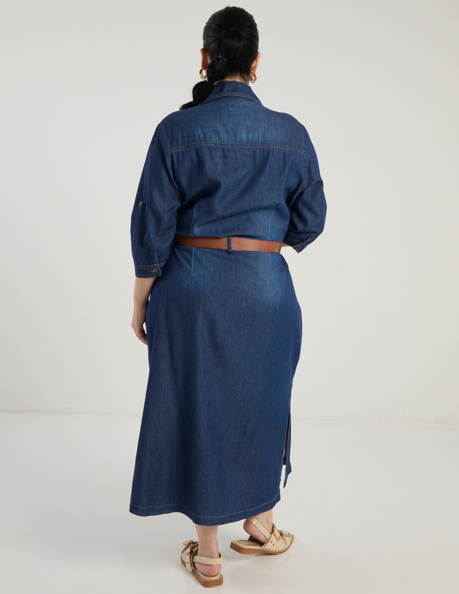 Vestido largo casual para mujer 6