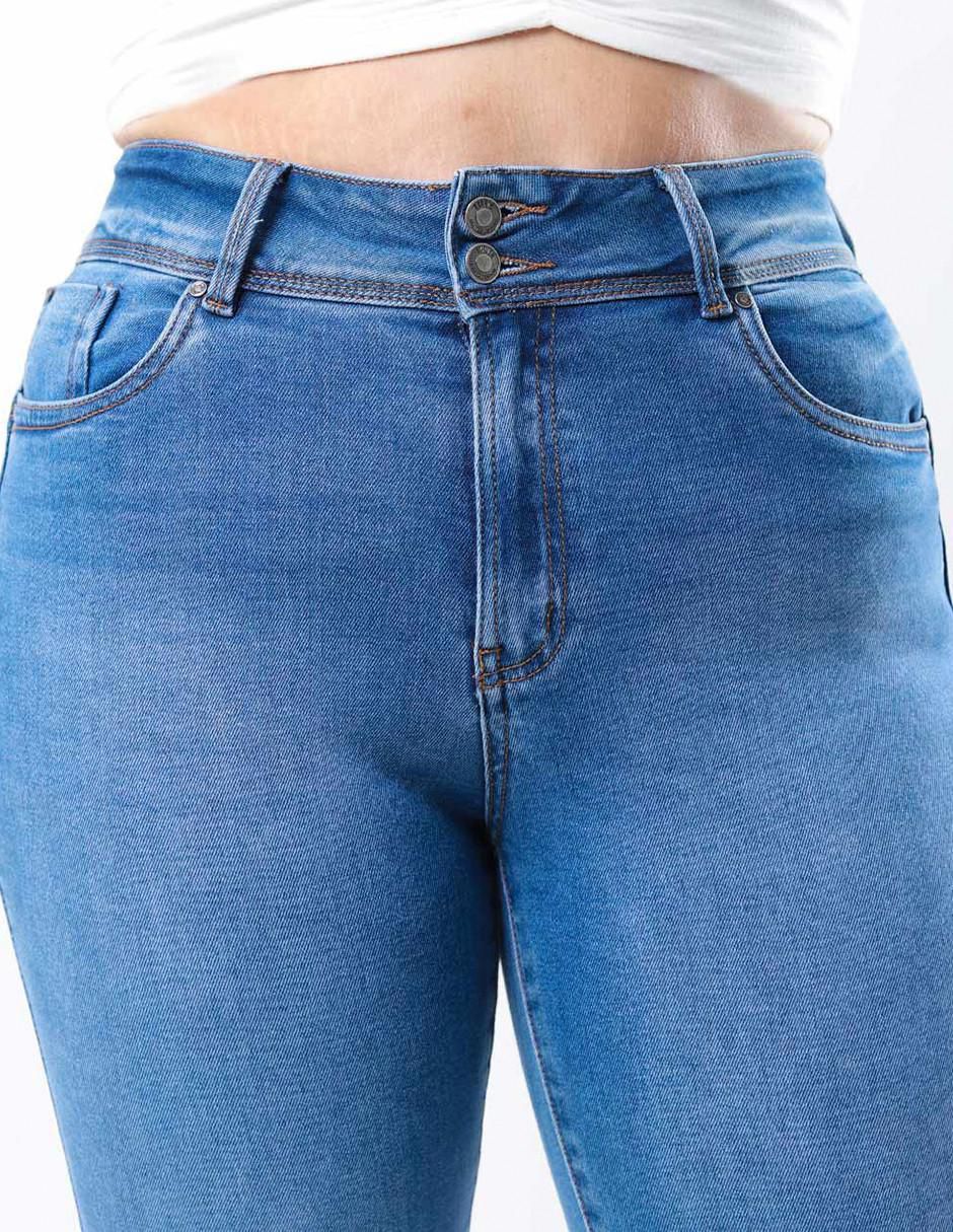 Jeans straight para mujer 2