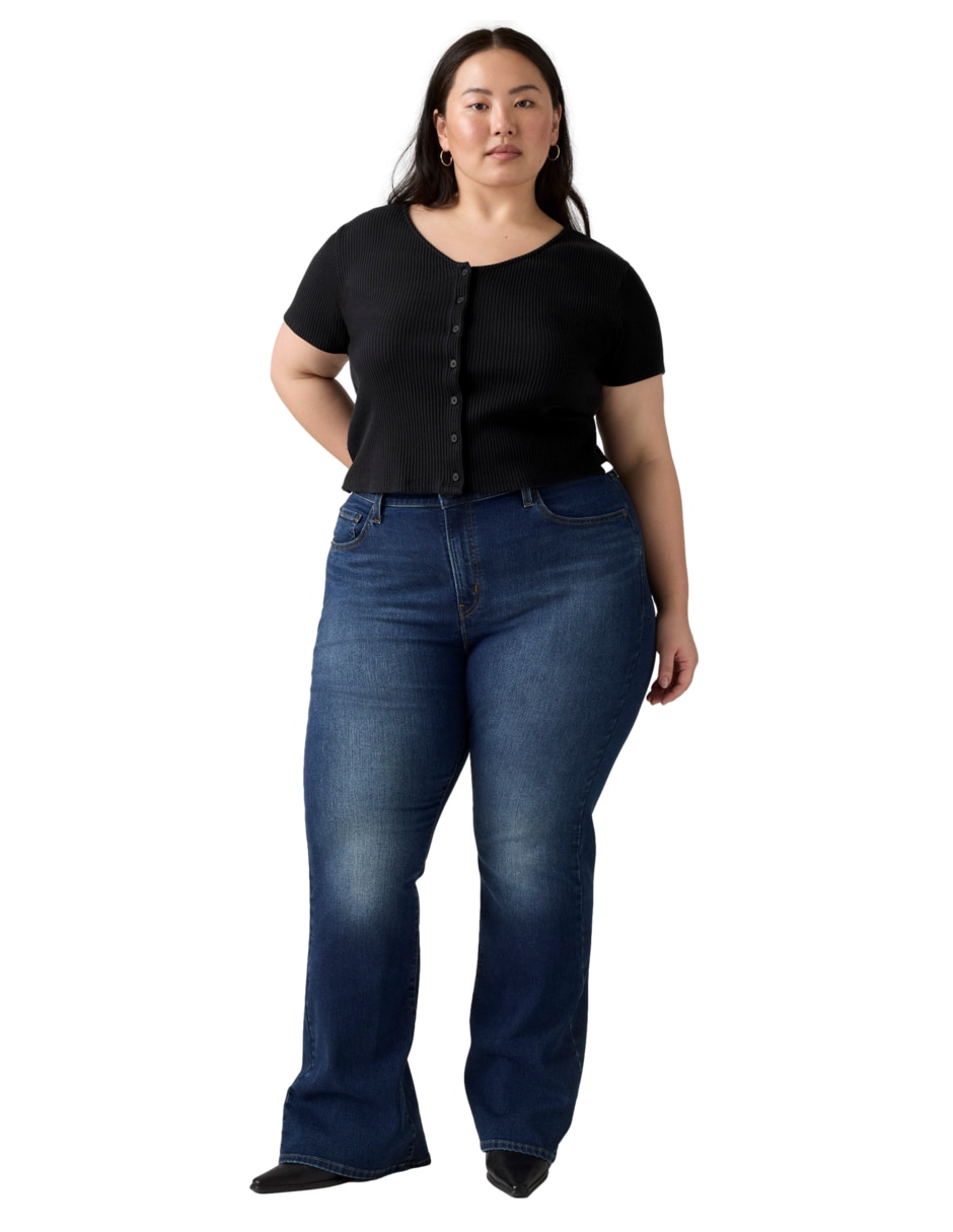 Jeans flare 726 para mujer 2