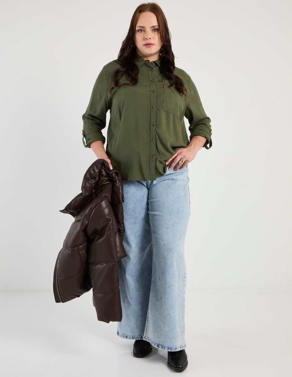 Blusa manga larga para mujer 3