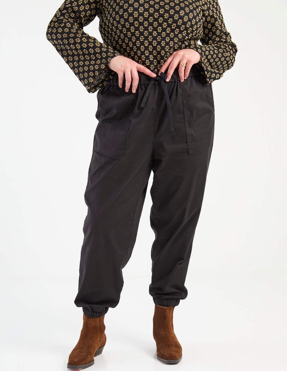Pantalón jogger regular para mujer