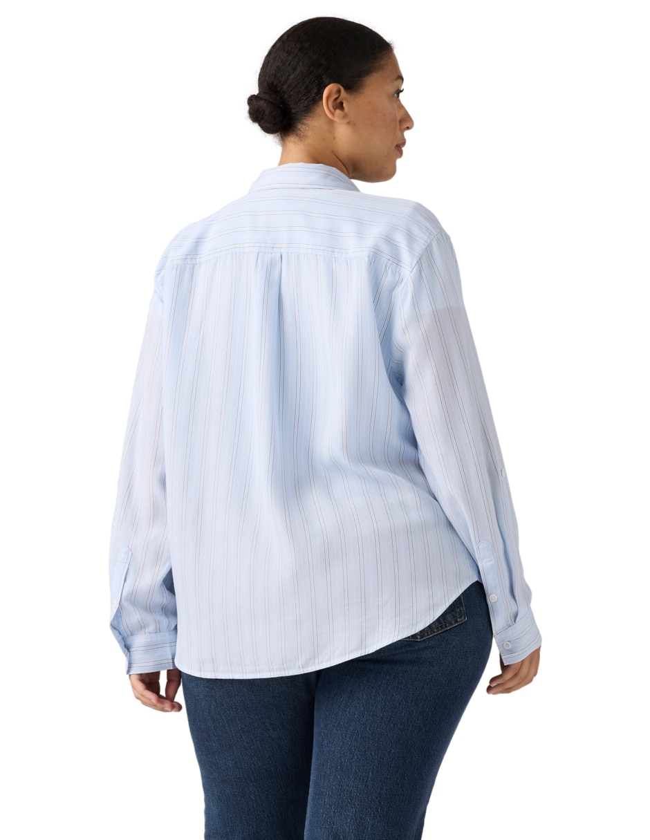 Blusa Levi's manga larga para mujer 2