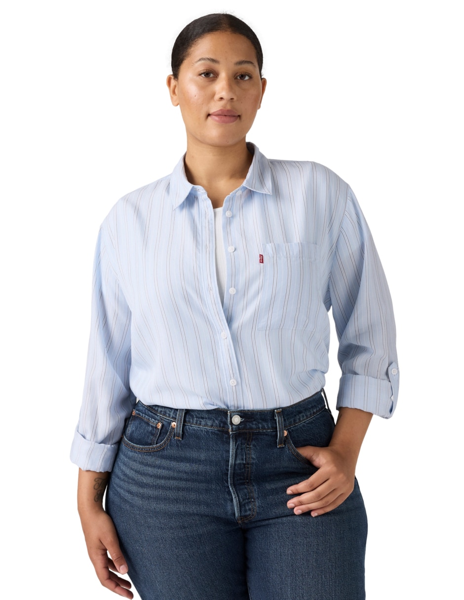 Blusa Levi's manga larga para mujer 3
