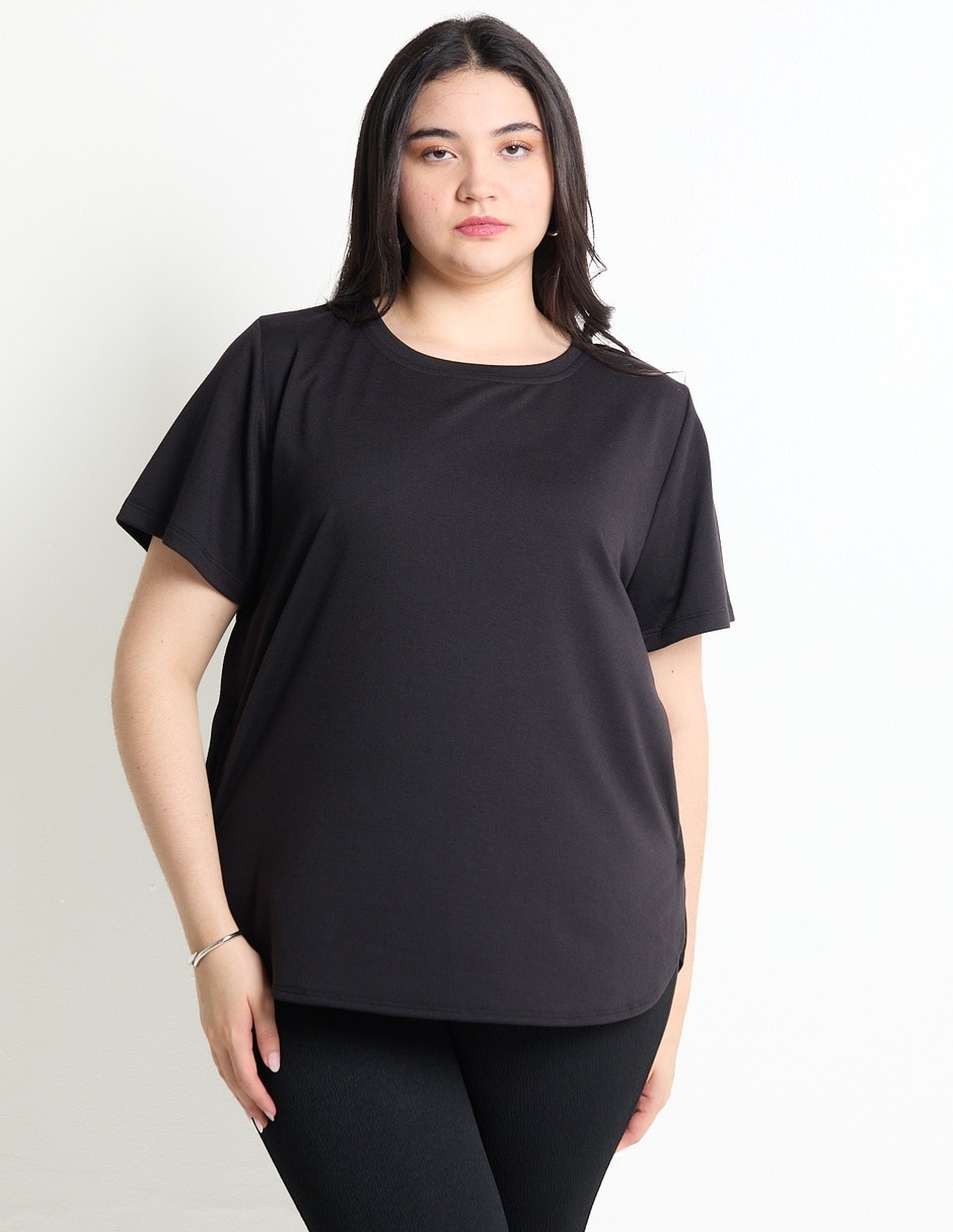 Playera manga corta Map cuello redondo para mujer Liverpool