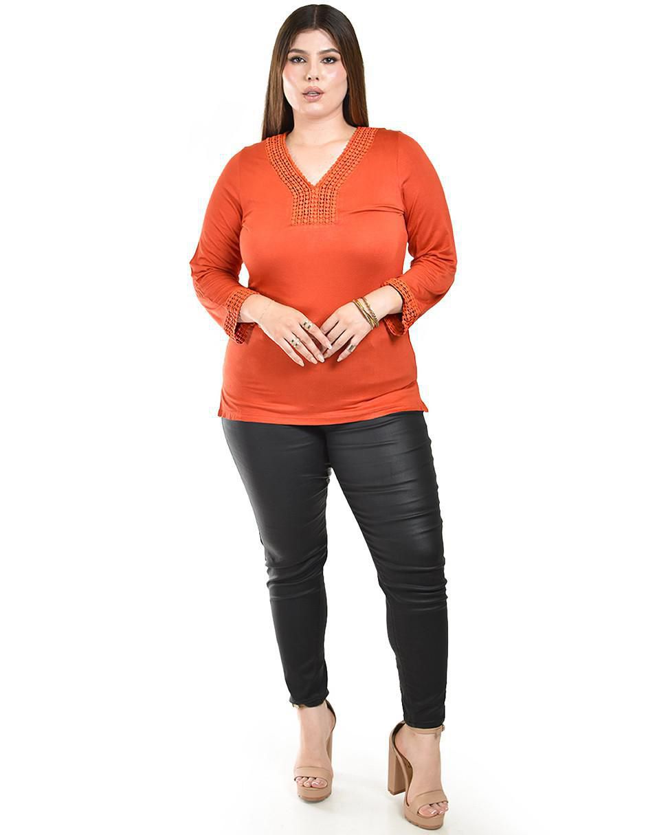 Blusa manga larga para mujer 4
