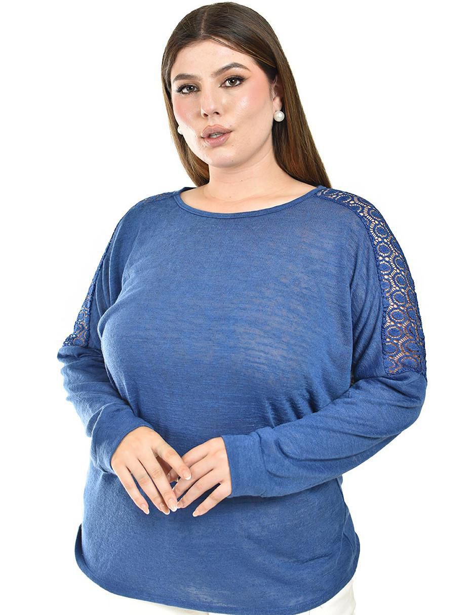 Blusa manga larga para mujer