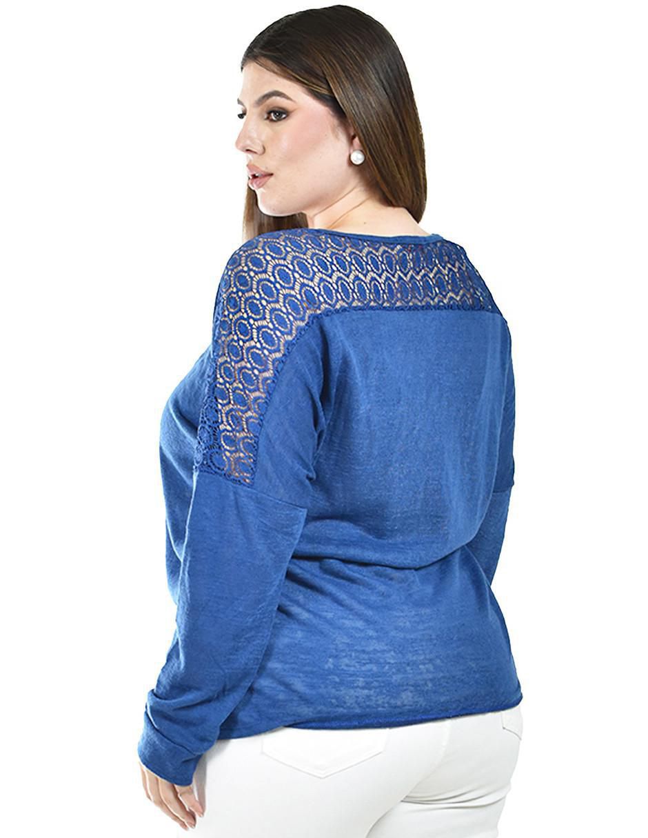Blusa manga larga para mujer 3