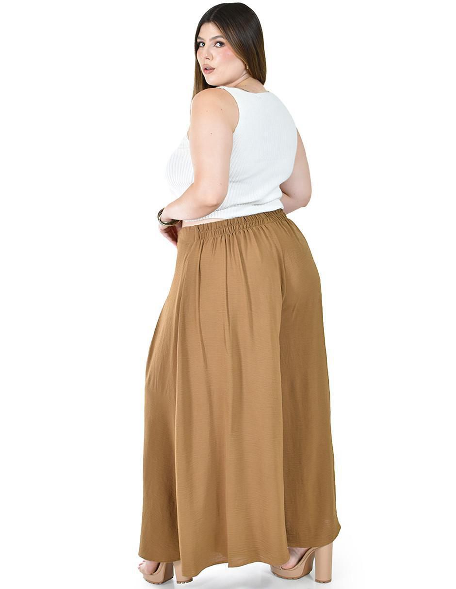 Pantalón coulotte amplio para mujer 3