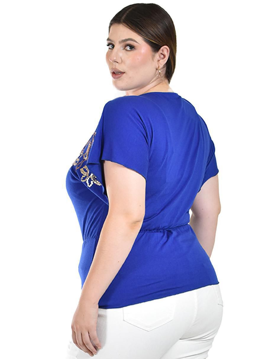 Blusa manga corta para mujer 3