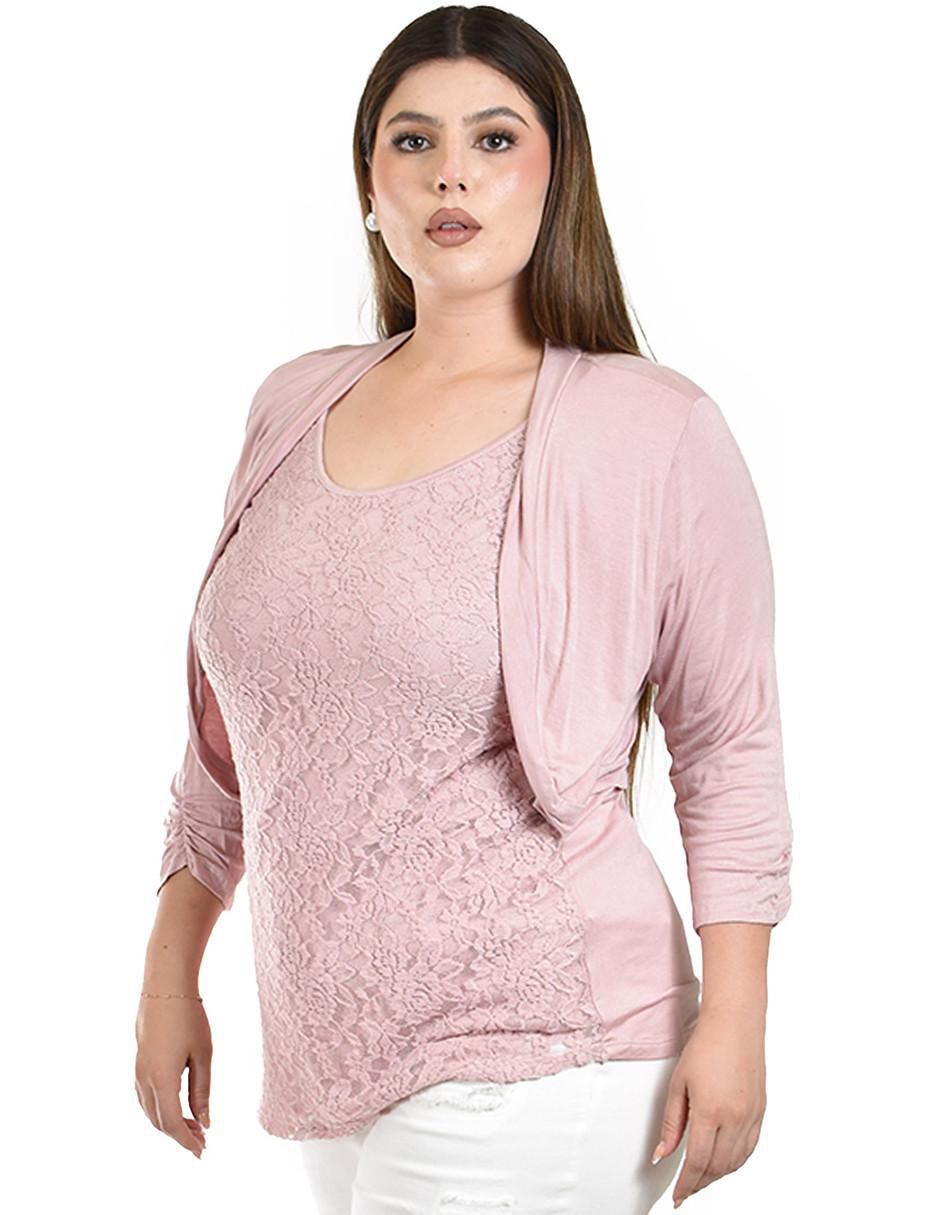 Blusa manga 3/4 para mujer 2