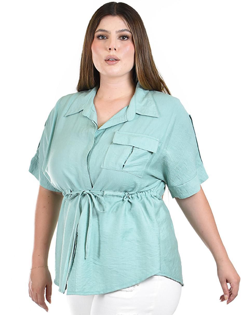 Blusa manga corta para mujer 2