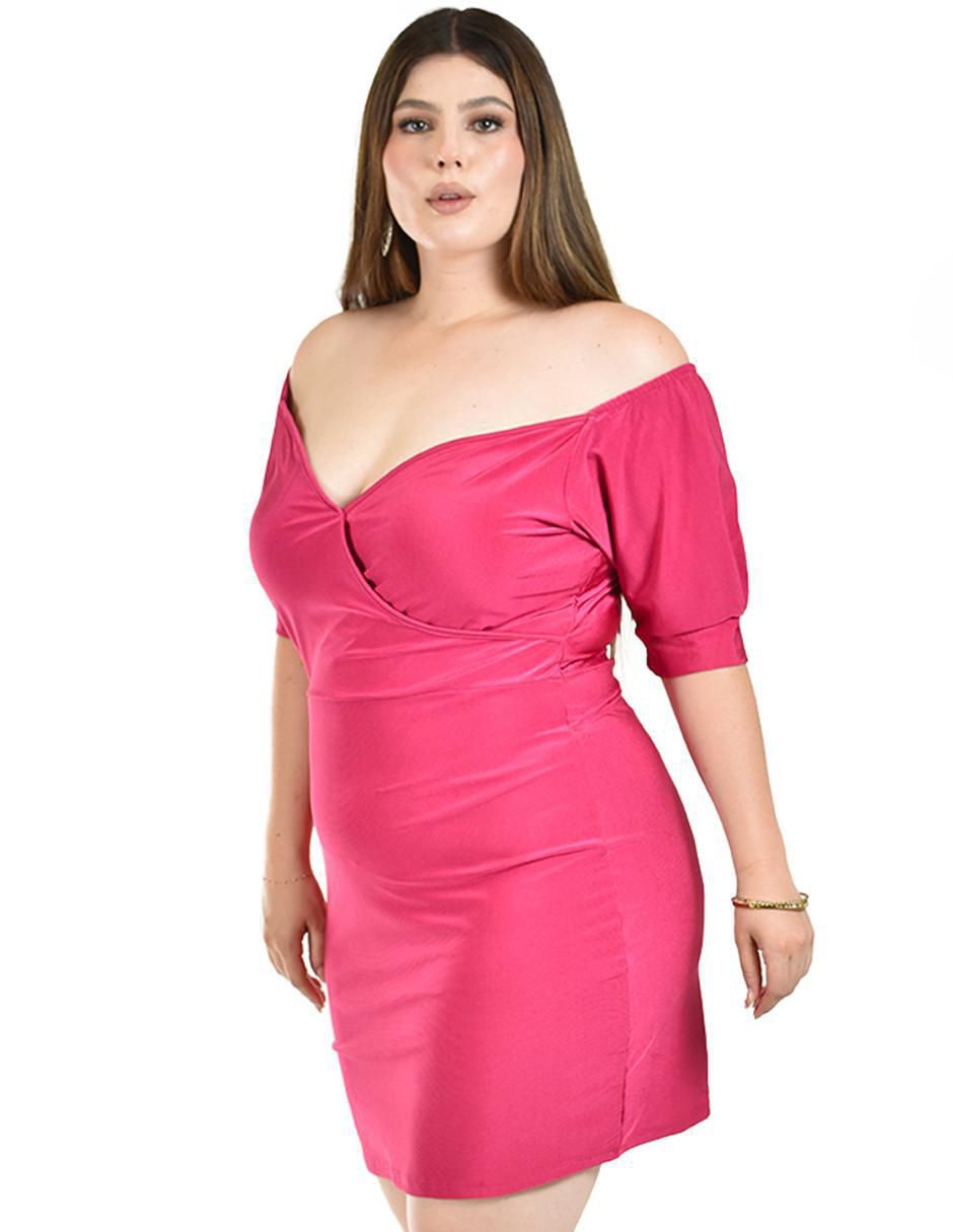 Vestido corto de fiesta escote corazón 2