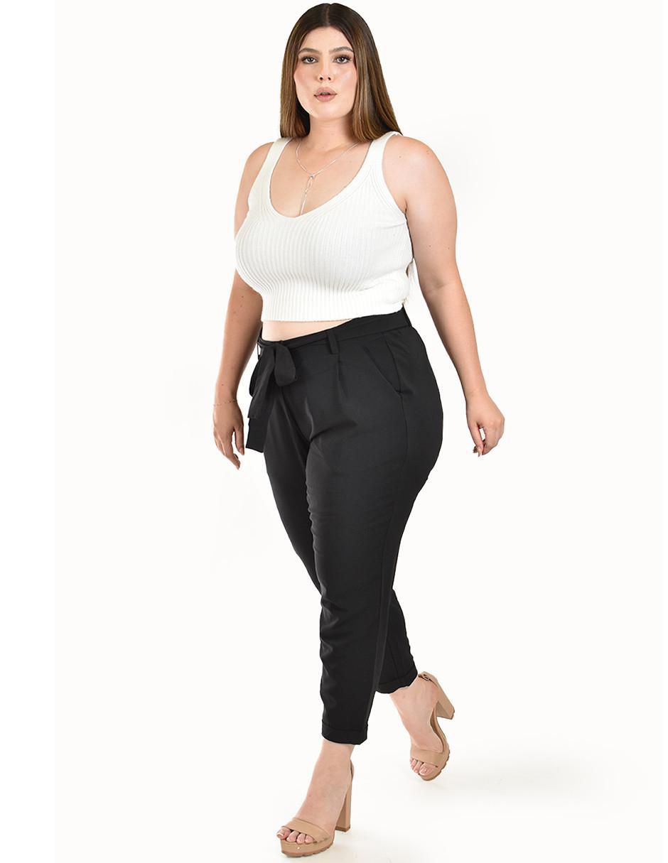 Pantalón de vestir straight para mujer 2