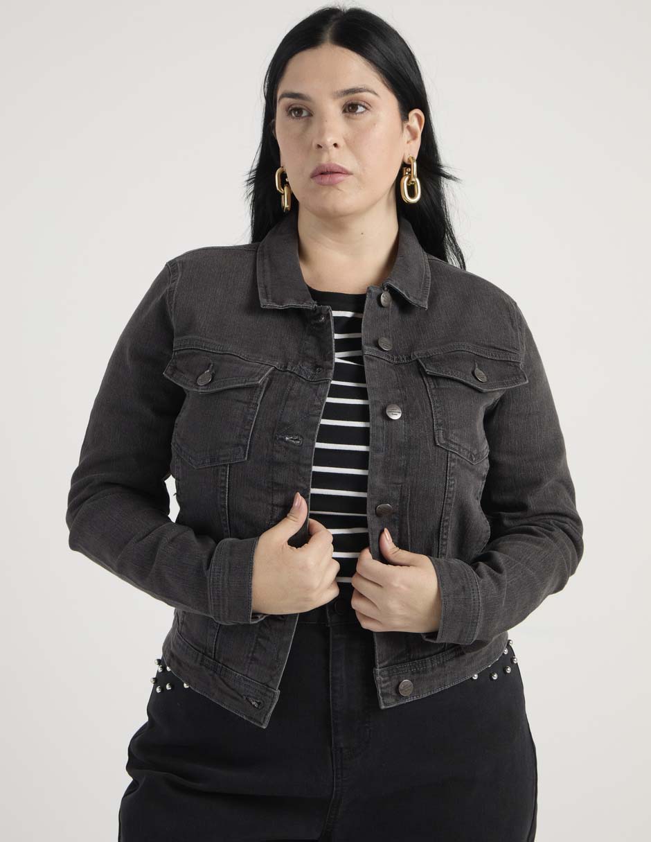 Chamarra denim para mujer
