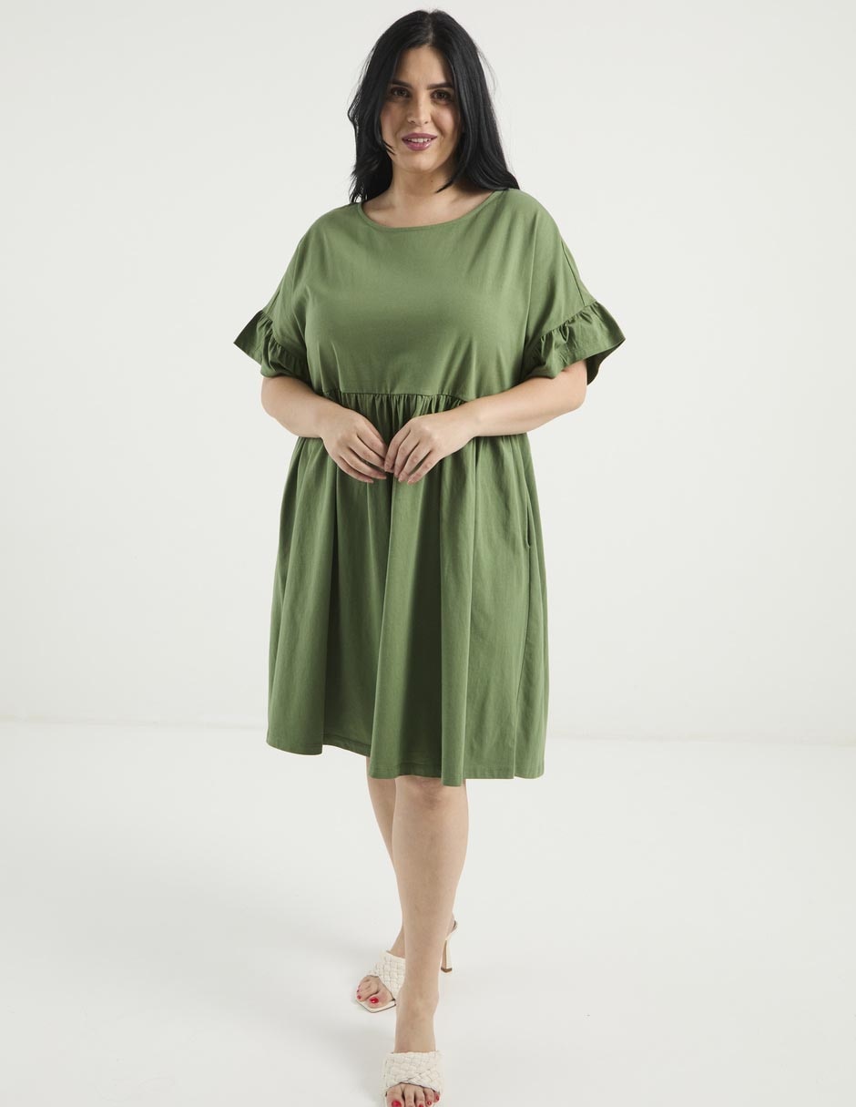 Vestido 3/4 casual para mujer