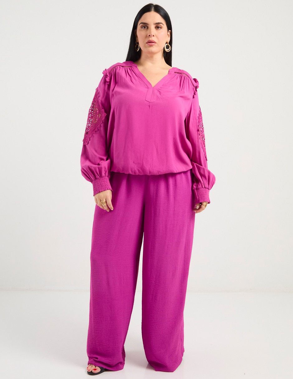 Blusa manga larga para mujer 2