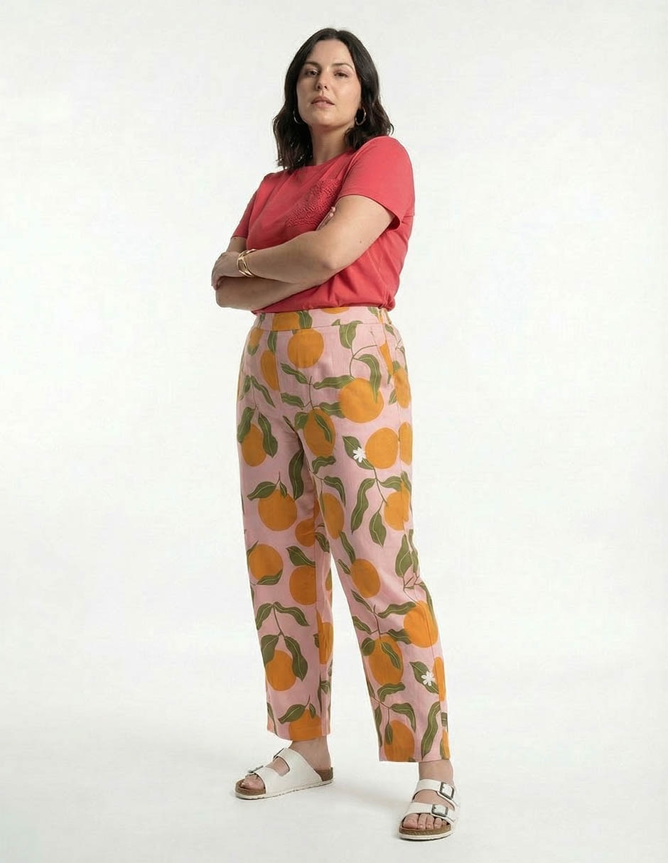 Pantalón easy pant wide leg para mujer 3