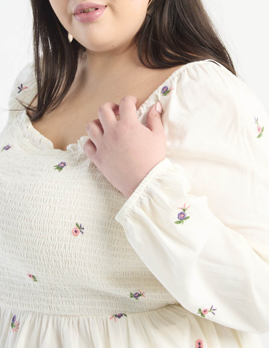 Blusa manga larga para mujer 4