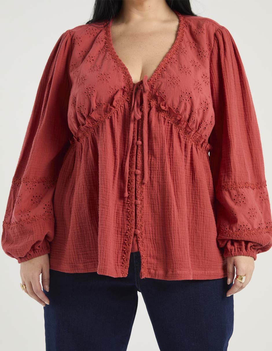 Blusa manga 3/4 para mujer 6
