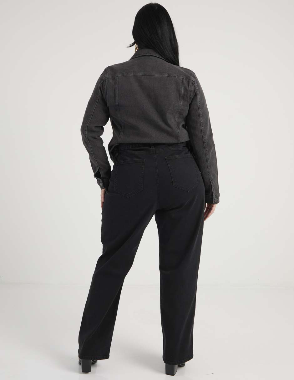 Jeans straight para mujer 2