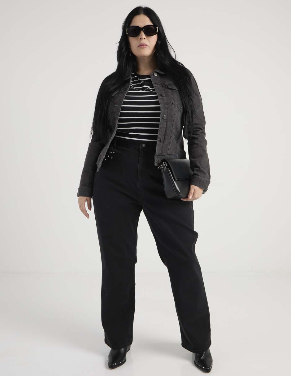 Jeans straight para mujer 3