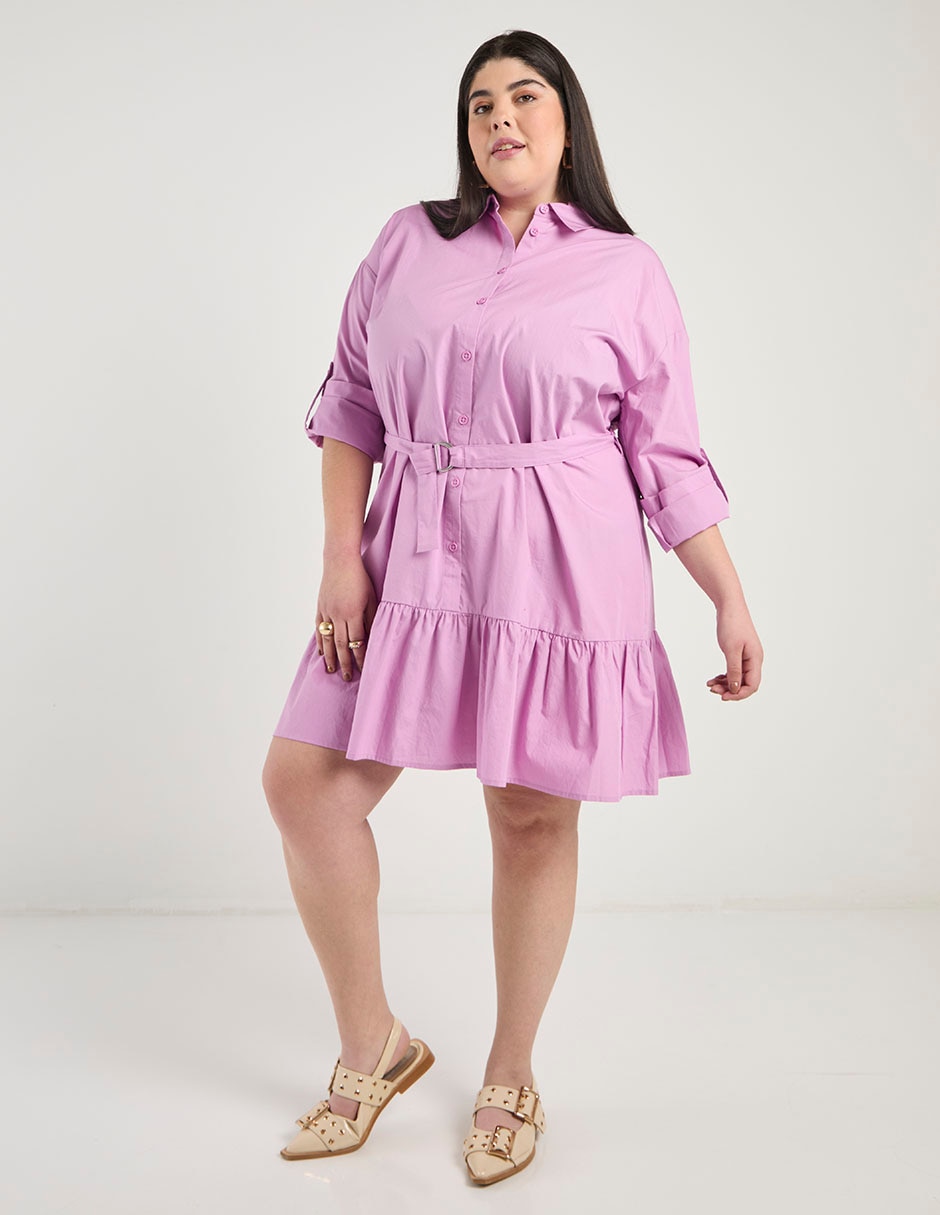 Vestido corto casual para mujer