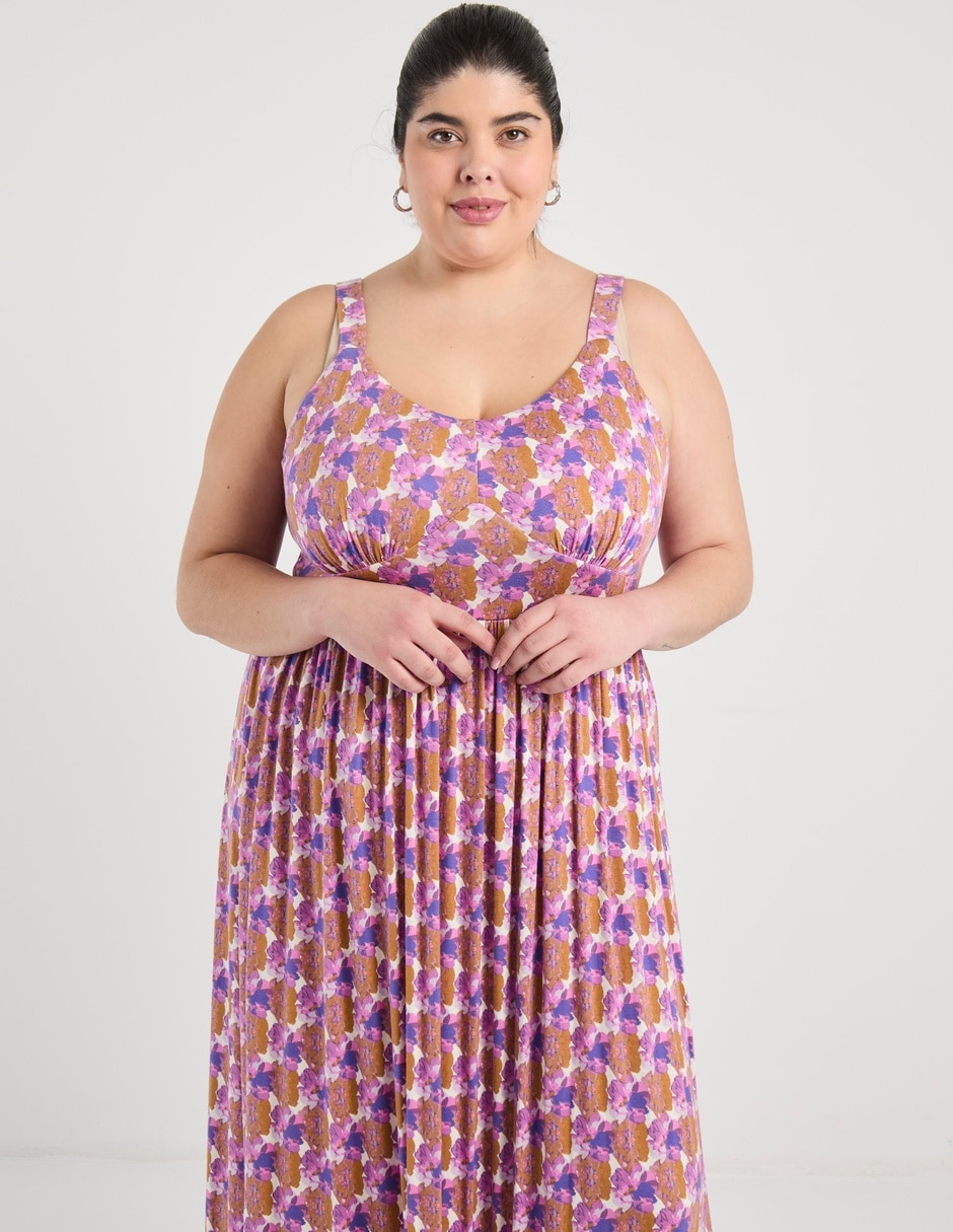 Vestido largo casual para mujer 4