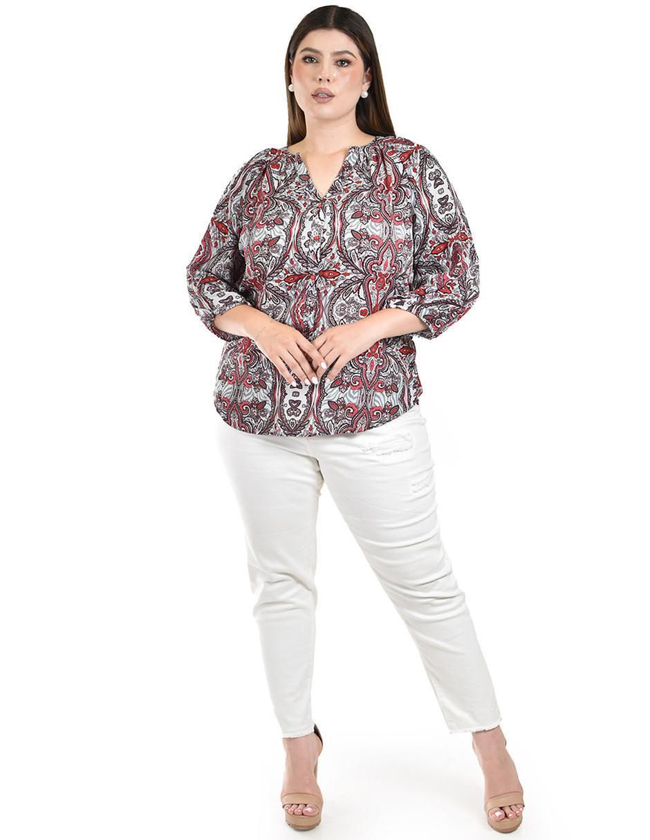 Blusa manga 3/4 para mujer 4