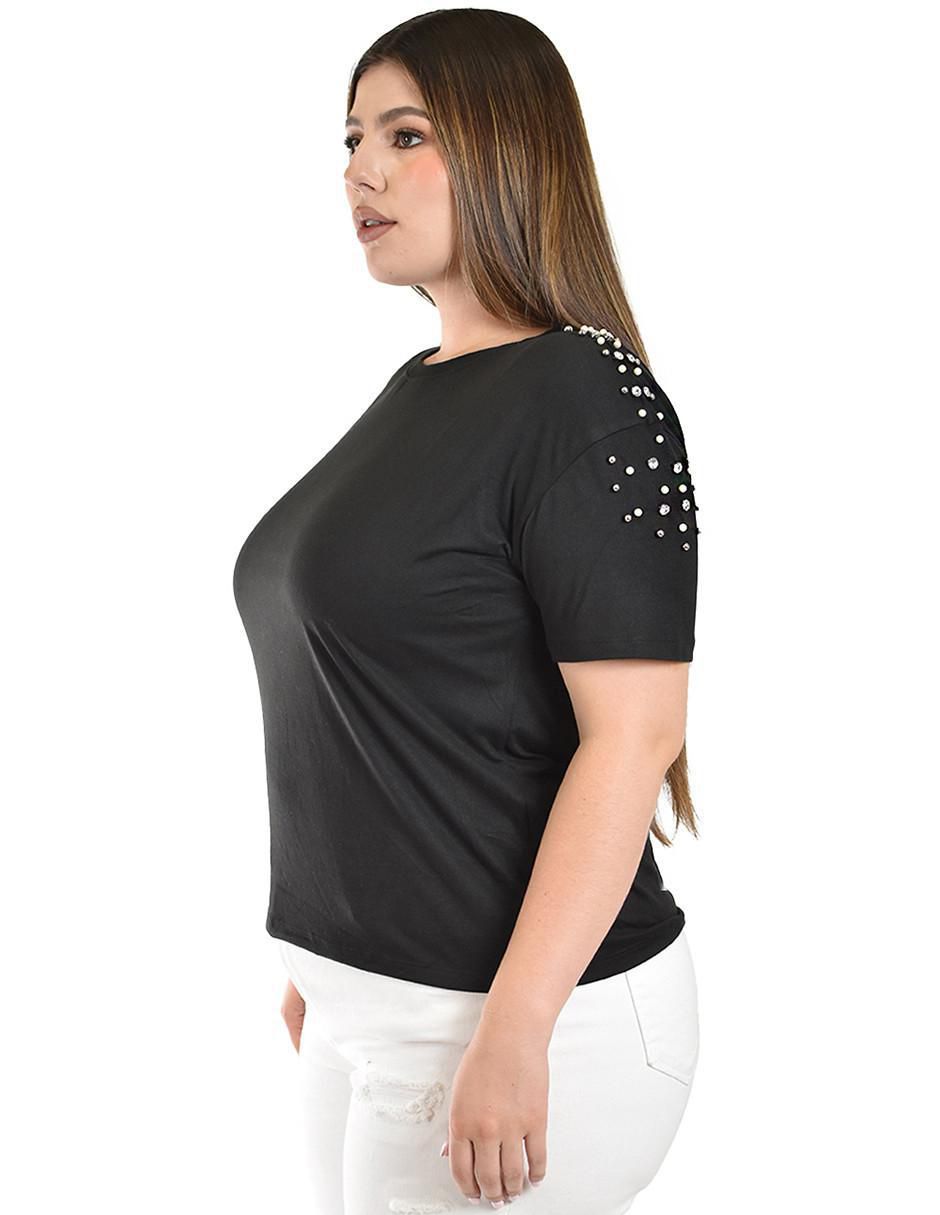 Blusa manga corta para mujer 2