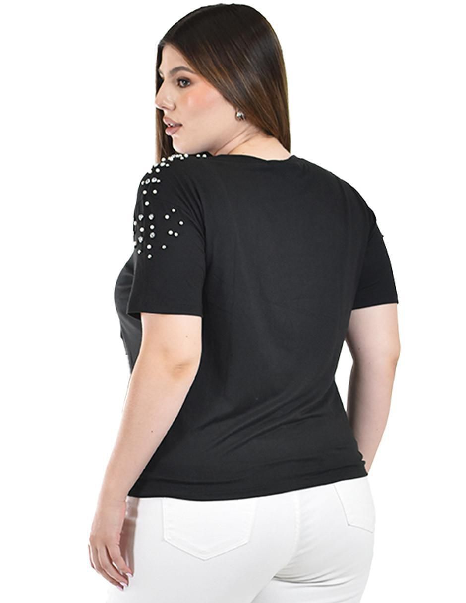 Blusa manga corta para mujer 3