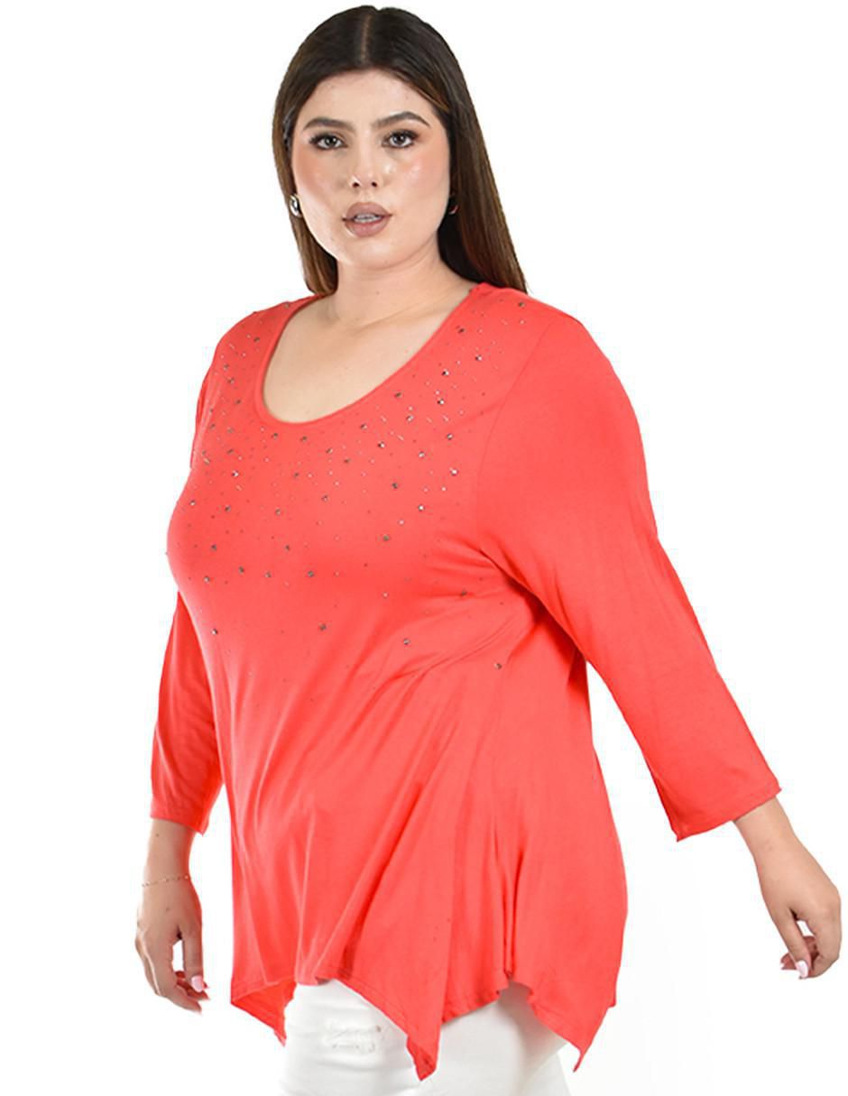 Blusa manga 3/4 para mujer 2