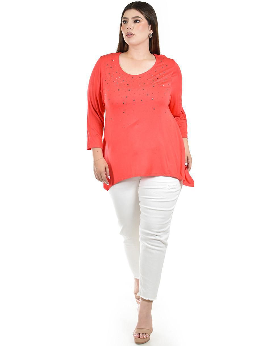 Blusa manga 3/4 para mujer 4