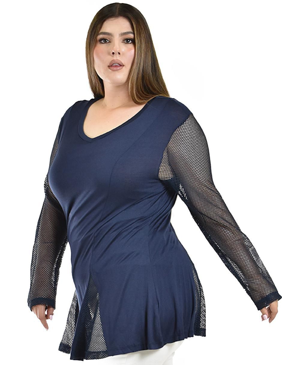 Blusa manga larga para mujer 2