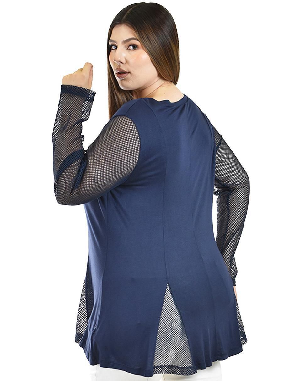 Blusa manga larga para mujer 3
